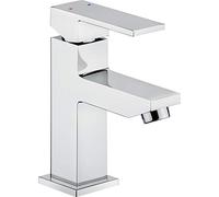 Cornat Sintra Mitigeur monocommande pour lavabo - Corps en laiton chromé - Fixation sans effort - Avec tirette de vidage - Robinet haute pression pour salle de bain - Robinet de lavabo SIN1