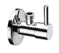 Cornat T317005 Robinet d'équerre rond 1/2'' Chromé
