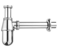 Cornat T317605 Tasse de siphon anti-odeur pour lavabo 1 1/4'' 75 mm Chromé