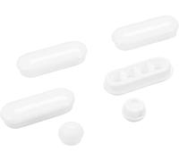 Cornat TEC365042 Kit tampon de rechange pour abattant de WC Cornat Neda & Family Neo Blanc