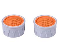 Cornat TECWS407 Insert régulateur de jet M22 / M24 - Économie d'eau jusqu'à 80% - Avec joint - Convient pour aérateur standard - Gris - En plastique/pièce intérieure du régulateur de jet/buse