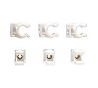 Cornat TP560203 Clip pour tube simple 15 mm 25 pièces