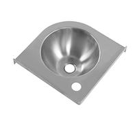 Corner Basin Sink, 304 Stainless Steel Brushed Finish | Évier de camping-car, lavabo à main, évier de cuisine, évier de bateau, pour camping-car, caravane, support mural