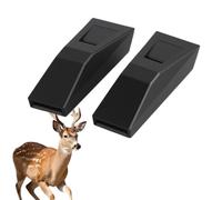 Cornes De Cerf - 1 Paire De Dispositifs De Protection De Sécurité À Ultrasons, Sifflet De Cerf À Énergie Éolienne, pour Animaux De Voiture | Sifflets De Cerff De Voiture pour Le Camping
