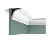 Corniche classique au design linéaire CB512N - L200 x H9,5 x L10 cm - ORAC DECOR