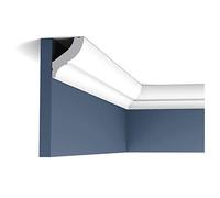 Corniche Moulure Cimaise Décoration de stuc Orac Decor CB502 BASIXX Profil décoratif du mur | 2 m