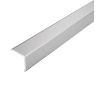 Cornière de protection d'angle aluminium argent mat (H= 15 mm, L= 250 cm)