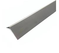 Cornière de protection d'angle V2A acier inoxydable nature (H= 30 mm, L= 250 cm)