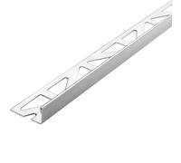 Cornière DURAL en acier inoxydable V2A brossé (H= 11 mm, L= 300 cm)