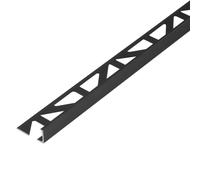 Cornière DURAL en aluminium noir mat (12,5 mm, 250 cm)