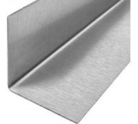 Cornière en acier inoxydable 70x70x2,0 mm - 90 cm de bordure intérieure