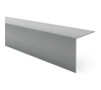 Cornière PVC Rigide Adhésive 15x15mm, Protection Angle Mur Anti-Choc, Gris Foncé, 100 cm, QUEST