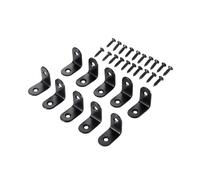 Cornières en L en acier inoxydable, Renforts d'angle en L fixés par vis(25x25x2.0mm)