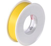 CORO 1639 - VDE Ruban isolant électrique, 10 m, 15 mm, jaune