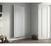 Corpotherma Forte Radiateur vertical, raccord central, profilé ovale droit, profondeur : 78mm, blanc, FOR1800468WMA, Exécution: 468x1800mm