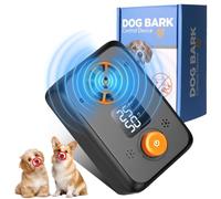 Corpower Dispositif Ultrasonique Anti-Aboiement - 5 Fréquences / 3 Portées | Arrêt automatique des aboiements, Usage intérieur et extérieur