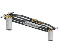 Corps de base AXOR ShowerSolutions pour système de douche ShowerHeaven 1200/300, modèle 4 jets