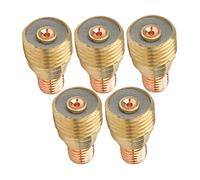 Corps de Collet de Lentille à Gaz 1,6mm pour Torche WP-9/20/25 (5PCS) | Matériau en cuivre, résistant à la chaleur, installation facile, compatible avec WP-9/20/25