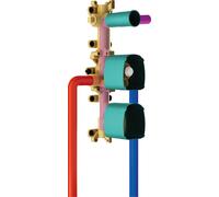 Corps de douche AXOR ShowerSolutions pour module de douchette mural, dimensions 120/120