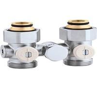 Corps de robinet à un seul conduit, filetage intérieur 3/4", modèle traversant, disponible en plusieurs couleurs