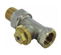 Corps de robinet thermostatique - droit - débit réglable - M28x1.5 - 15x21 COMAP