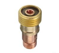 Corps de serrage en laiton pour connecteur de lentille à gaz trapu, 1 pièce, convient pour torches de soudage Tig WP17 18 26 et accessoires (3,2 mm)