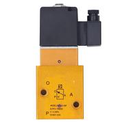 Corps de valve électromagnétique, raccordement G1/4 de pouce, 2 positions, inversion de débit haute pression à 3 voies, alimentation 220 V AC