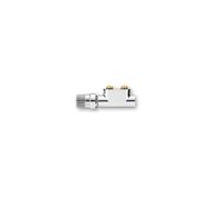 Corps de vanne bitube droit CHROME - RADSON -598006