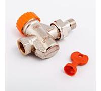 Corps de vanne thermostatique Heimeier 3912-01.000 droit, DN 10, avec contrôle automatique du débit
