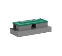 Corps d'encastrement pour caniveau de douche linéaire pour installation à plat