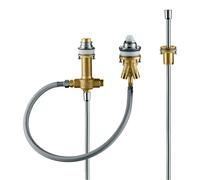 Corps encastré 3 trous pour baignoire HANSGROHE