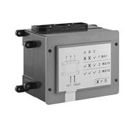 Corps encastré Gessi 1/2 pour thermostat à bouton-poussoir pour montage horizontal, avec clapet anti-retour, filtre et pré-arrêt, pression, pas de sécurité intrinsèque, 63001031