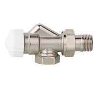 Corps thermostatique Heimeier Thermo Calypso Exact, axial, DN10 avec debitmetre