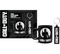 Corsair Toiletries Call of Duty Ensemble mug et porte-clés officiels Noir Porte-clés en silicone et tasse en céramique