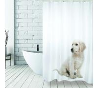 Cortina de Ducha Polyester "SCOTT" MSV 180x200 cm