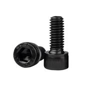 Cortnn Boulons À Douille Hexagonale en Acier Au Carbone DIN912, M3 M4 M5 M6 M8 M10 M12, Qualité Noire 12.9, Vis Métalliques Hexagonales for Machine, 2 30 Pièces(55mm,M10 (2Pcs))