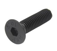 Cortnn Boulons À Tête Fraisée Plate DIN7991, 2 100 Pièces, en Acier Noirs De Qualité 10.9, M2M2.5M3M4M5M6M8(25mm,30pcs M3)