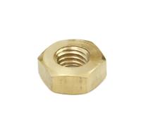 Cortnn Écrou Hexagonal en Laiton Massif Et Cuivre, 1 À 50 Pièces, for M1.4 .6 M2 .5 M3 M4 M5 M6 M8 M10 M12 M14 M16 M18 M20 DIN934, Boulon Vis(M18 (1pc))