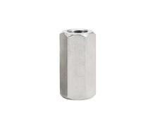 Cortnn Écrous D'accouplement Hexagonaux en Acier Inoxydable M12 M14 M16 304 A2, Filetage Gauche Et Droit, Connecteur D'extension, Manchon De Joint, Écrou Tubulaire, 1 Pièce