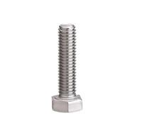 Cortnn Vis À Tête Hexagonale Externe en Acier Inoxydable 304, M8 M10 M12, Main Gauche, Boulon Filetage Hexagonal Inversé, 1 Pièce(20mm,M12-1pcs)