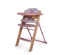 COSATTO WAFFLE - Chaise haute en bois - 6 mois -100 kg, de bébé à l'adolescencesiège, multi-hauteur, pliable, autoportante, repose-pieds réglable