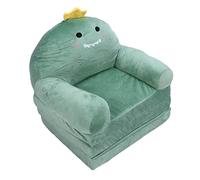 Cosiki Canapé Pliable pour Enfants, Motif Dinosaure Mignon, Doux et Confortable, pour Se Détendre et Dormir, Idéal pour Les Tout-Petits, 1 unité (3 Niveaux)