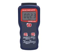 Cosiki Compteur d'énergie Solaire Compteur Solaire Numérique, Fonction de Rétention de Données Précise Testeur de Mesure de l'énergie de la Lumière pour la Recherche en Météorologie, Testeurs de