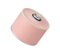 Cosiki Couvercle de Bidon de Gaz en Cuir, Matériau PU Durable, Facile à Transporter pour le Camping, Utilisation en Extérieur, 1 Pièce (PINK)