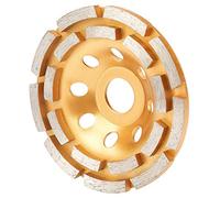 Cosiki Disque de Meulage Diamant sans Vibrations de 180 Mm pour Polir la Pierre, L'asphalte, la Céramique, pour Meuleuse D'angle (115mm)