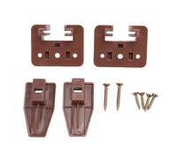 Cosiki Guide de Rail de Tiroir et Ensemble de Glissières pour un Fonctionnement Fluide Installation Facile Paquet de 10 Pièces de Rechange en Plastique pour Tiroirs de Meubles