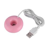 Cosiki Mini Humidificateur D'atomisation USB en Forme de Beignet, pour la Maison, le Bureau et les Voyages, Utilisation Pratique (PINK)