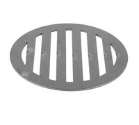 COSMEVIVI Grille de Foyer Ronde en Fer, Grillrost, 145mm, pour Barbecue | Plaque de Charbon de Fer, Grilles de Remplacement, Ventilation Optimisée