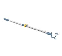 COSMEVIVI Perche Télescopique 64-101cm en Acier Inoxydable, pour Vêtements | 1 Pièce, Réglable pour Dressing et Séchage du Linge, Design Moderne, Aide à Atteindre les Barres Hautes Couleur Aléatoire