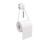 COSMIC Diabolo Porte-Papier Toilette Porte roleau dérouleur de Papier Toilette Chrome Blanc